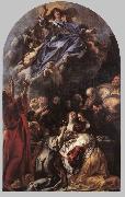 Jacob Jordaens Assumption of the Virgin oil painting on canvas